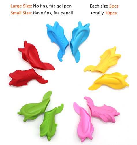 Agarrador de lapiz Firesara para los estudiantes y los ninos de pencil grips