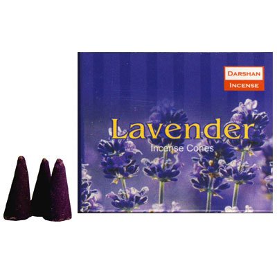 Räucherwerk Räucherkegel - Duft: Lavendel - RÄUCHERN