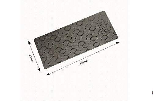 Sharp Mx Professional Waben-Design Diamant-Schleifstein Schleifstein Kantenschärfen Stein Küchenmesser Schärfer Werkzeug 1000 # Grit - 2