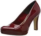Leichte Laufsohle Tamaris Damen 1-1-22426-23 576 Plateaupumps, Rot (SCARLET PATENT 576), 40 EU