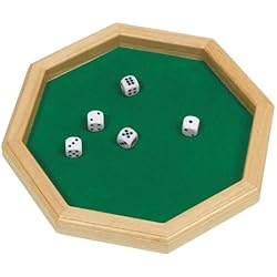 Goki-56954 Juegos de acción y reflejosJuegos educativosGOKICubilete, Color marrón, Verde 4013594569545