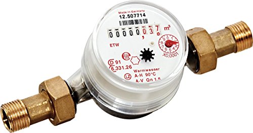 Eyckhaus 690 Wohnungswasserzähler 12,7mm 1/2 Zoll=