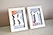 Disney Frozen Background Pack - Framey Namey - Personalised Framed Baby Letters - Hand crafted nursery decoration or Christening gifts for boys or girls