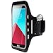 Produktbild Handy LED-Licht Sport Armband Tasche Halter Hülle Case Joggen Etui LG G4 Schwarz