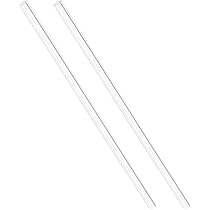 PVC Transparent Rohr 9mm ID 11mm OD 305mm - Kristallklar Für Lampen & DIY