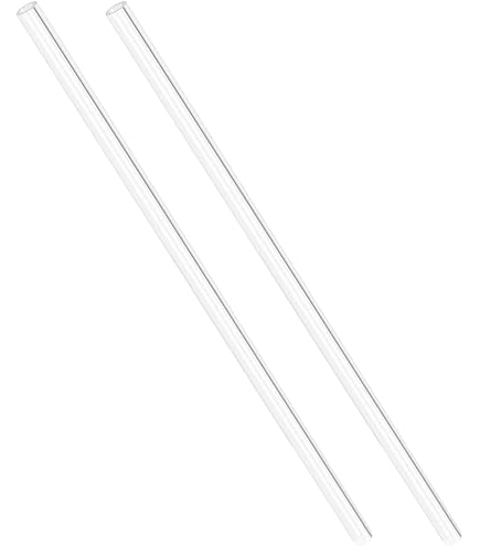 QUARKZMAN Tubo Tondo Rigido In Acrilico Trasparente 15 Mm Id 19mm Od 305mm Per Lampade E Lanterne, Sistema Di Raffreddamento Ad Acqua - copertina