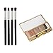 Generic New 9-shade Shimmer Flash Glitter Eyeshadow Eye Shadow Palette Set with 4pcs Eyeshadow Cosmetic Makeup Brush RS.560.00