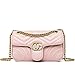 Produktbild 2019 Baby Kleine Goldkette Gesteppte Umhängetasche Mini Cross Body Damen Handtasche Clutch Classic Abendtasche Wickeltaschen Henkeltaschen Rucksäcke Wickeltaschen mit Schnallen Rosa Leder