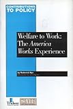 Image de Welfare to Work: America Works Experience