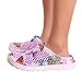 Produktbild Damen Clogs & Pantoletten Atmungsaktiv Mesh Sandalen Sommer Beach Hausschuhe Rutschfest Outdoor Sport Pantoletten Sandalen Slip-On Garden Clogs Paare Flip Flops (Size(CN) :37/EU:37, Rosa)