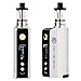 Produktbild Elektronische Zigaretten Starterset, ZXK CO Dampfen E-Zigarette 75W TC Box Mod E Zigaretten Set mit Coil Atomizer Top Refill Clearamizer 0.1ohm,Null Nikotin Verdampfer E-Zigarette Geeignet für Einsteiger/Erfahrener-Silber