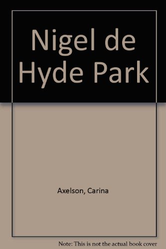 couverture de : Nigel de Hyde Park