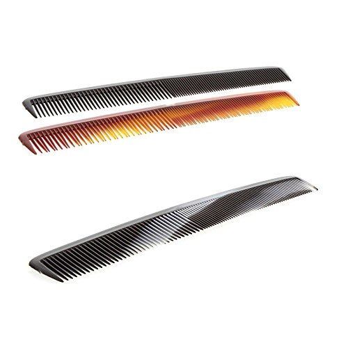 Herrenkamm Kamm für schonendes Haare kämmen, Kosmetex Set, 3er Set - 2