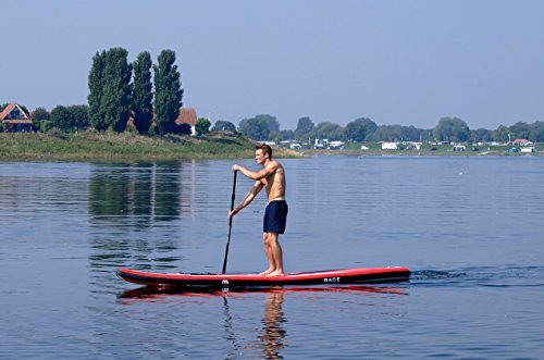 ISUP Aqua Marina Race – Stand Up Paddle Board inkl. Pumpe, Leash Coil, Carbon Paddel, Tasche - 8