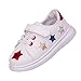 Produktbild PU Loafers Schuhe Kleinkind Kinder, DoraMe Baby Jungen Mädchen Flachen Sneaker Sport Skate Soft Schuhe Star Anti-rutsch Turnschuhe für 1-6 Jahr (4.5-5 Jahr/Size(CN):28, Rot)