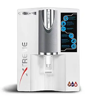 Aqua Active 10L water purifier UV e-boiling+Alkaline with Active Copper,Mineral Guard Technology, 14 stages of purification - 100 GPD