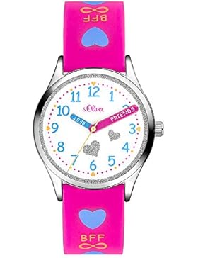 s.Oliver Mädchen-Armbanduhr SO-3501-PQ