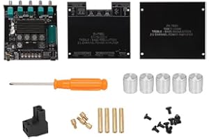 Hacbop ZK-TB21 TPA3116D2 Bluetooth 5.0 Subwoofer Amplifier Board 50WX2+100W 2.1 Channel Power Audio Stereo Amplifier Board