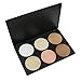 Price comparison product image Frola Cosmetics Professional 6 Colors Contour Face Power Foundation Makeup Palette #01