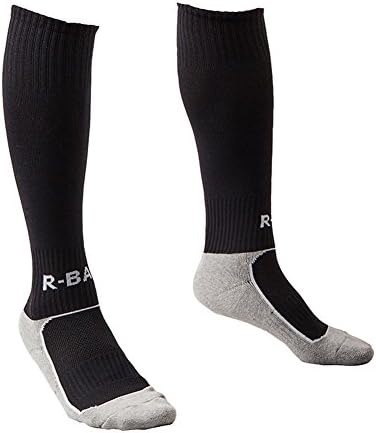 Thorn Bird Boys and Girls Sport Soccer Compression Socks Knee High Tube Althletic Football Socks (Black)
