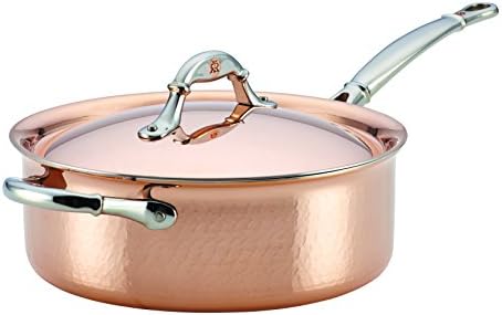 Ruffoni Symphonia Cupra 4-Quart Sauté Pan with Helper Handle - Copper