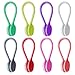 Produktbild Qoosea Magnetische Kabel-Clips WiederVerwendbare BefestigungsKabel Bindungen Ohrhörer Wickel Schnur verstellbare Riemen Drahtzaun Organisator Silikon-KühlSchrankMagneteUSB-Kabel 8 Pack