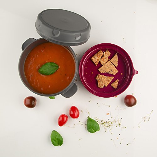 Trudeau Maison Fuel „Suppe to go“ Lunchbehälter, 470 ml, Pink - 2