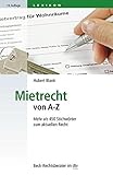 Image de Mietrecht von A - Z: Mehr als 450 Stichwörter zum aktuellen Recht (dtv Beck Rechtsberater)