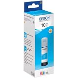 Encre QUALITONER Compatible Epson 102 - Pack 8 Bouteilles - Multipack 127/70 Ml
