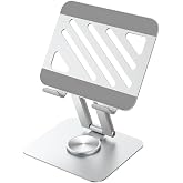 Voltix Tablet Standı 360&deg; D&ouml;nebilen Tablet Tutucu Katlanabilir Al&uuml;minyum Tablet ve Telefon Standı