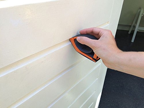 Sendi Schleifklotz, Holz Hand-Schleifblock mit ergonomisches Design. Die bequeme Arbeitshilfe mit intelligenten Schleiffläche und Schleifpapierrolle, basierend auf Standard Schmirgelpapier, 150er Körnung, 38mm - 4