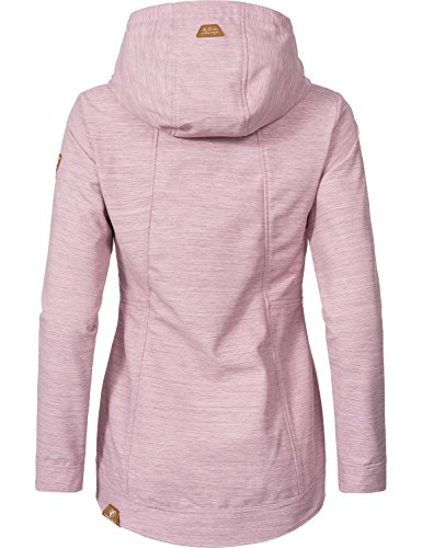 Ragwear Damen Übergangs Outdoorjacke Enrica (vegan hergestellt) Pink Gr. L - 2