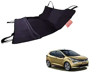 WolkomHome 100% Waterproof Car Pet Rear Seat Cover Dog Hammock Make Black Red for tata-altroz