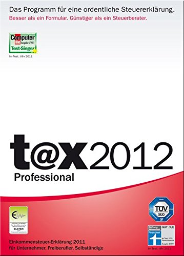 Preisvergleich Produktbild t@x 2012 Professional (für Steuerjahr 2011)