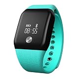 A88 Multifunktions-Mode Fitness Timing Schritt Herzfrequenz Blutsauerstoff-Tracker Körperdatenüberwachung intelligente wasserdichte Bluetooth-Armband/für Android iOS-Geräte und Software