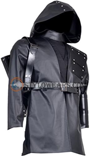 Stylowears Dark Archer Arrow League Of Assassin The Dark Archer Malcolm Merlyn Cosplay (Medium-Person With Chest 39", Black)