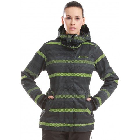 Preisvergleich Produktbild Alpine Pro Skijacke Cordelia grau / grün XS