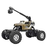 [Modelo de báscula para vehículos todo terreno a prueba de agua] Diseño detallado a escala de escala 1:16 de vehículos de escalada para esquí de campo profesional, escalada en 4 ruedas sin límite, motor magnético fuerte que proporciona potencia de salida, distancia de control remoto de 35 metros, velocidad de hasta 15 km / hora, Extenso El mejor producto para el coche.