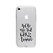 Produktbild licaso Apple iPhone 8 Handyhülle Smartphone Apple Case aus TPU mit You Are The Gin to My Tonic Love Print Motiv Slim Design Transparent Cover Schutz Hülle Protector Soft Aufdruck Lustig Funny Druck