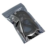 8x12cm 1000 Stück Wiederverschließbaren Anti Statische Abschirmung Tasche ESD Antistatischen Schloss Verpackung Ziplock Reißverschluss Packen Für Anti Statische Verpackung Tasche Elektronisches
