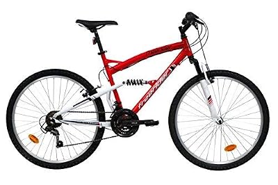 VTT 26'' Tout Suspendu – Cadre Suspendu – Fourche TELESCOPQUE - 18 Vitesses Shimano – POIGNEES GRIPSHIFT Shimano - Freins V-Brake