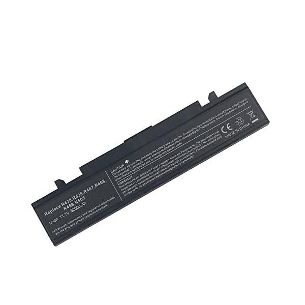 Bay Valley Parts New Laptop Battery for Samsung AA-PB9NC6B R428 RV510 R530 R580 R730 NP-RV519 AA-PB9NC5B AA-PB9NC6B AA-PL9NC2B Li-ion 6 Cell 11.1v 5200mAh/58wh