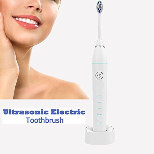 TZLong [2018 new version] Sonic Electric Toothbrush/depth clean/ultrasonic toothbrush high-frequency vibration/Rechargeable Toothbrush/Class IPX7 Waterproof / 4 kinds of cleaning mode/Intelligent