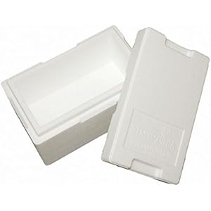 Premium Styroporbox / Isolierbox - 260x170x150mm (1,7l) - Gr. 2