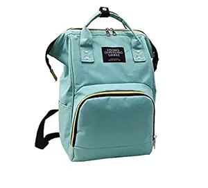 Diaper Bag Multi-Function Waterproof Travel Backpack Nappy Bags for Baby Care, Large Capacity, Stylish and Durable (Green)