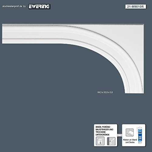 Orac Decor LUXXUS Byblos M9010LR Kranzbogen Stuck Zierelemente - 2