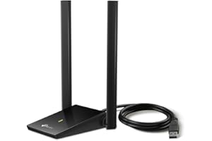 TP-Link Archer T4U Plus - AC1300 Adaptador Wi-Fi USB Dongle, Doble Banda 2.4GHz/5GHz, USB 3.0, Antenas Wi-Fi 5dBi Largo Alcance, MU-MIMO, Compatible Windows 11/10/8.1/8/7, Mac OS