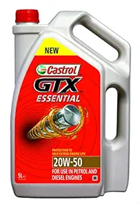 Castrol GTX Essential SG 20W-50 3.5 L for Petrol, Diesel Cars