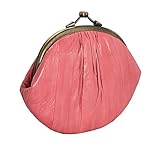 Becksöndergaard Leder Damen Geldbörse Granny Aalleder in Peach Pink Geldbeutel mit Münzfach + Platz für Perso Karten Führerschein - 100001-084