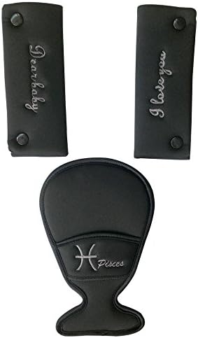 Ganen Constellation Zodiac Baby Car Seat Harness Pads (Pisces)
